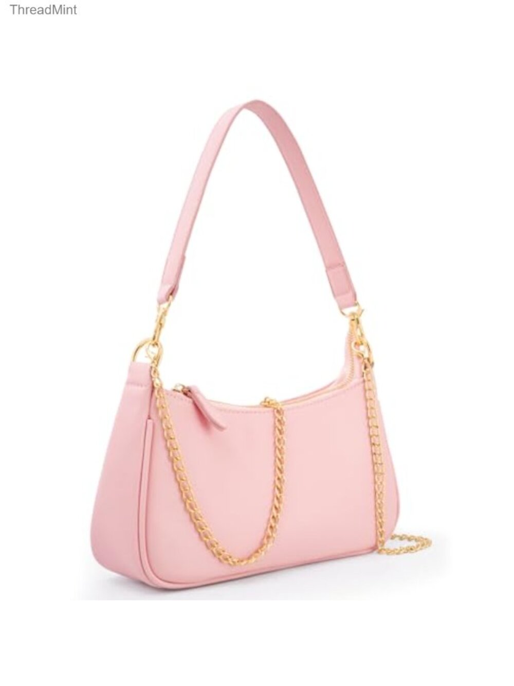 Small PU Leather Hobo Purse Crossbody Bag with Removable Straps Retro Handbag